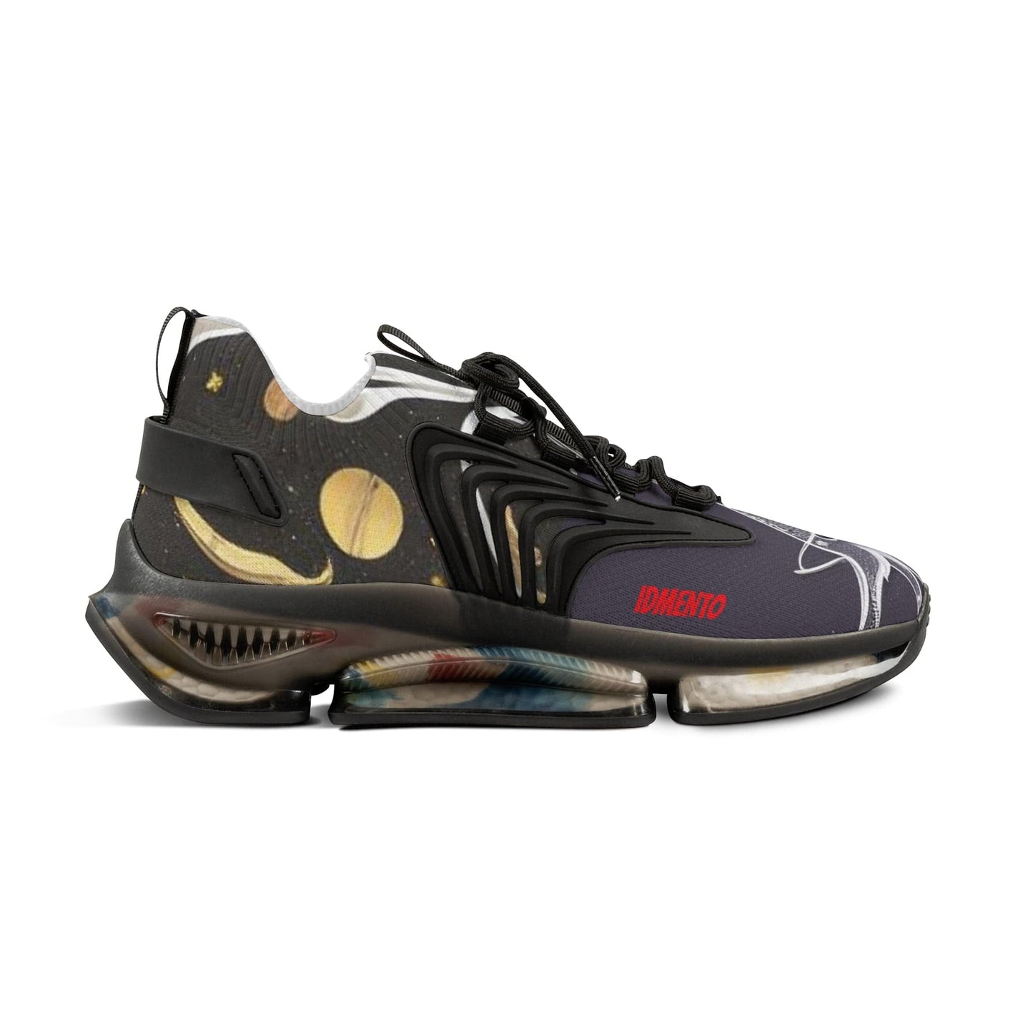 IDMENTO SKS2s Black Mesh Sneakers