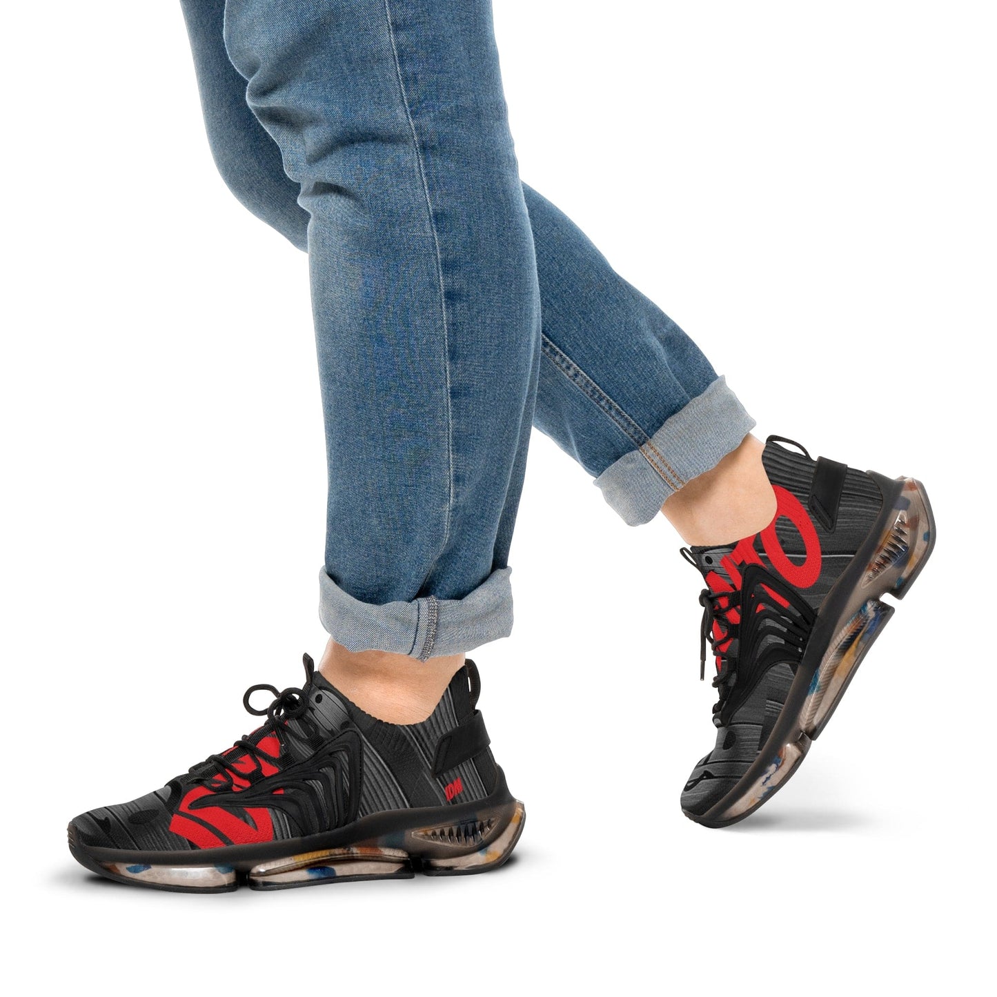 IDMENTO UpDown Series UD1s Black Mesh Sneakers
