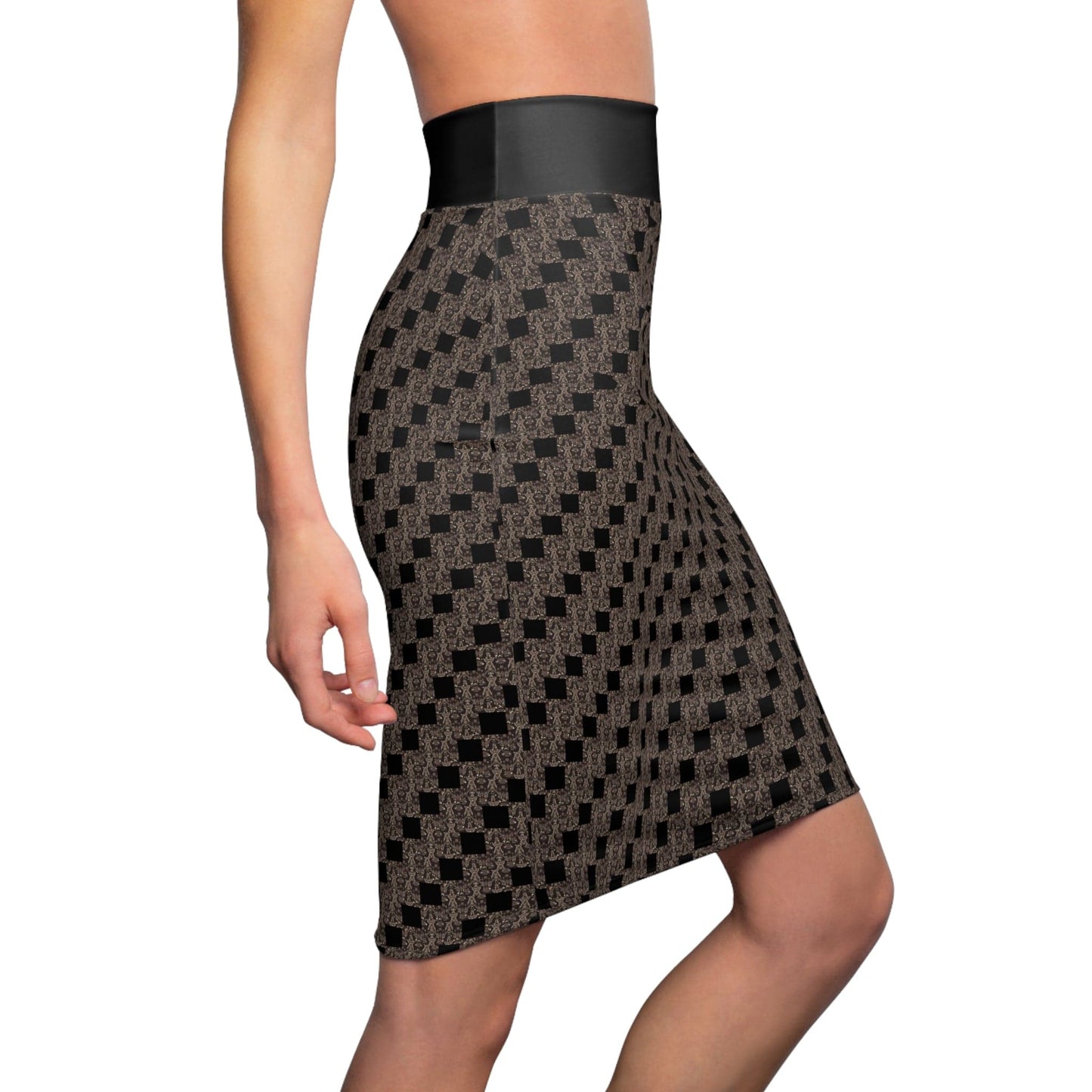 IDMENTO Di-Carbonita Pencil Skirt