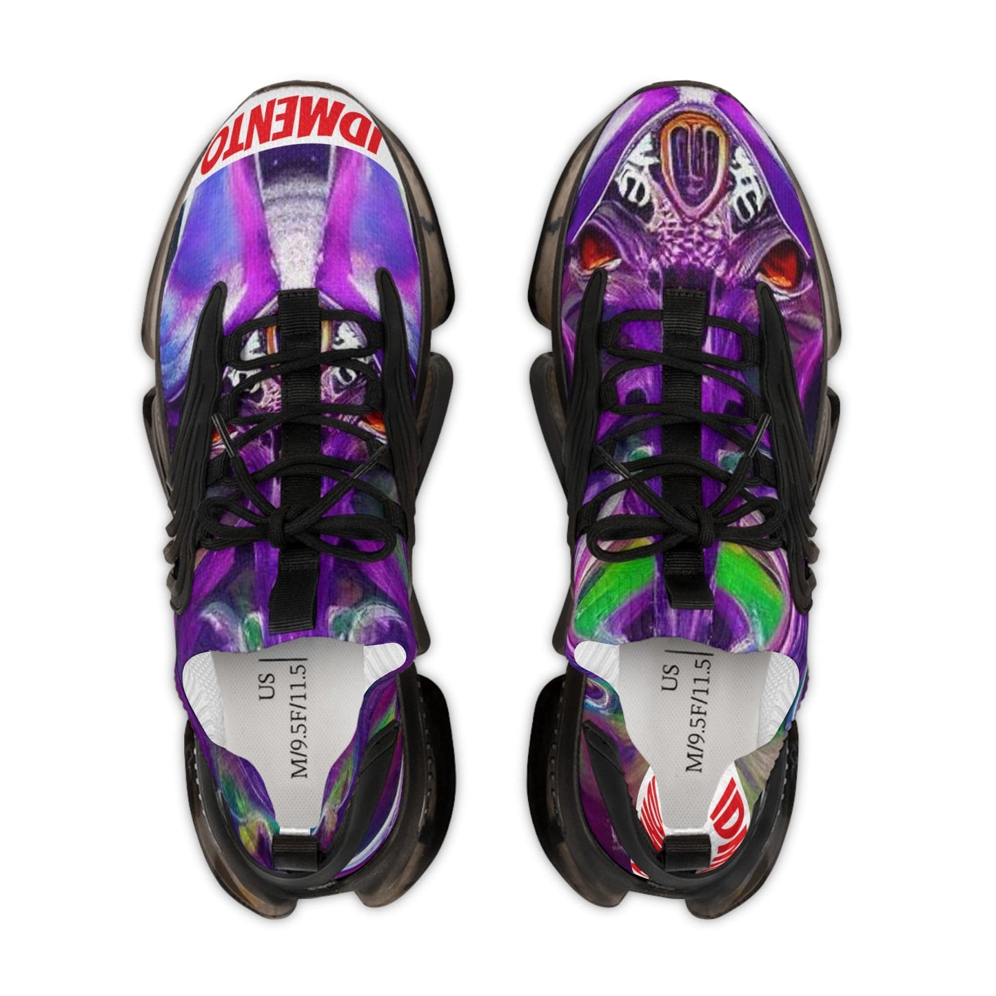 IDMENTO SKS1s Black Mesh Sneakers