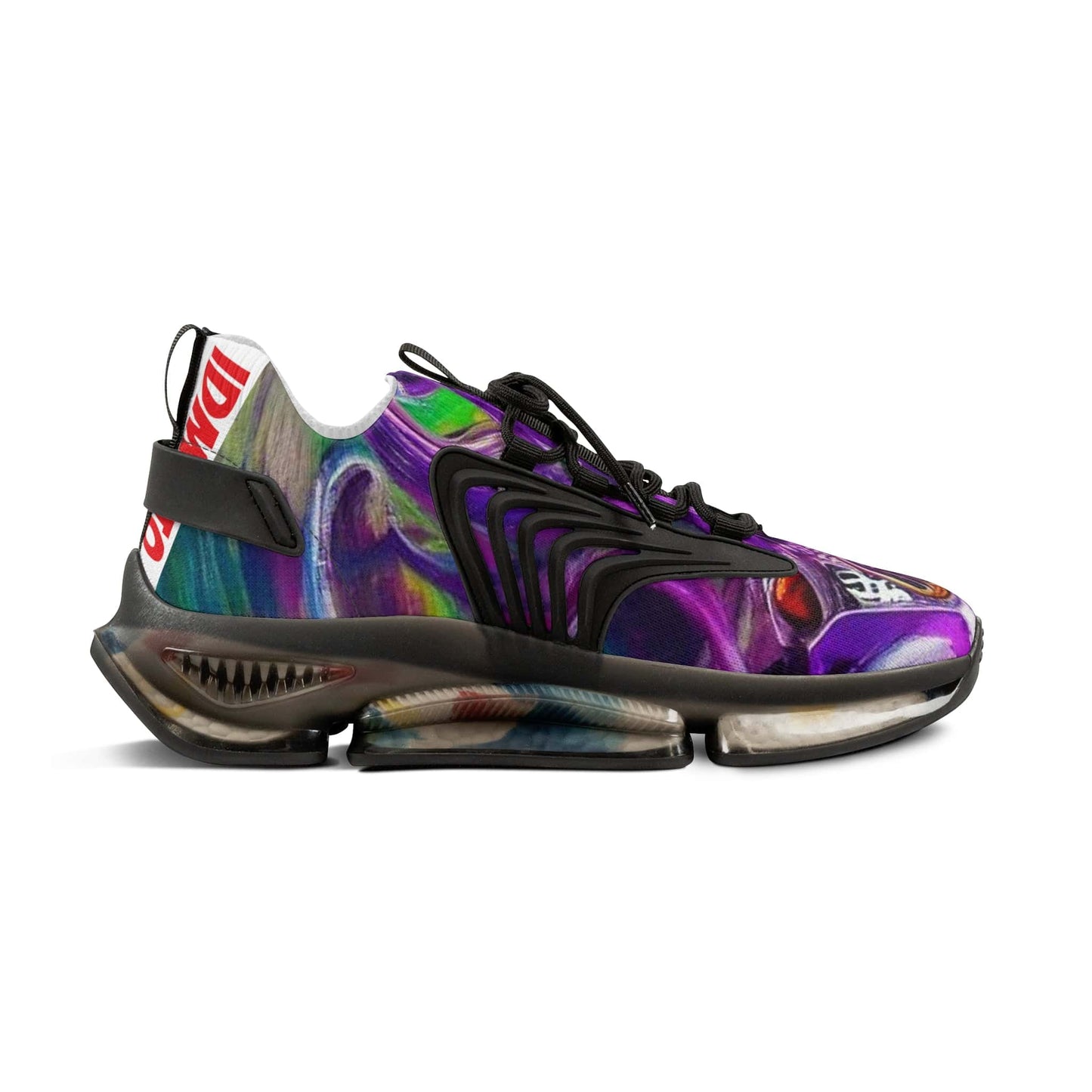 IDMENTO SKS1s Black Mesh Sneakers