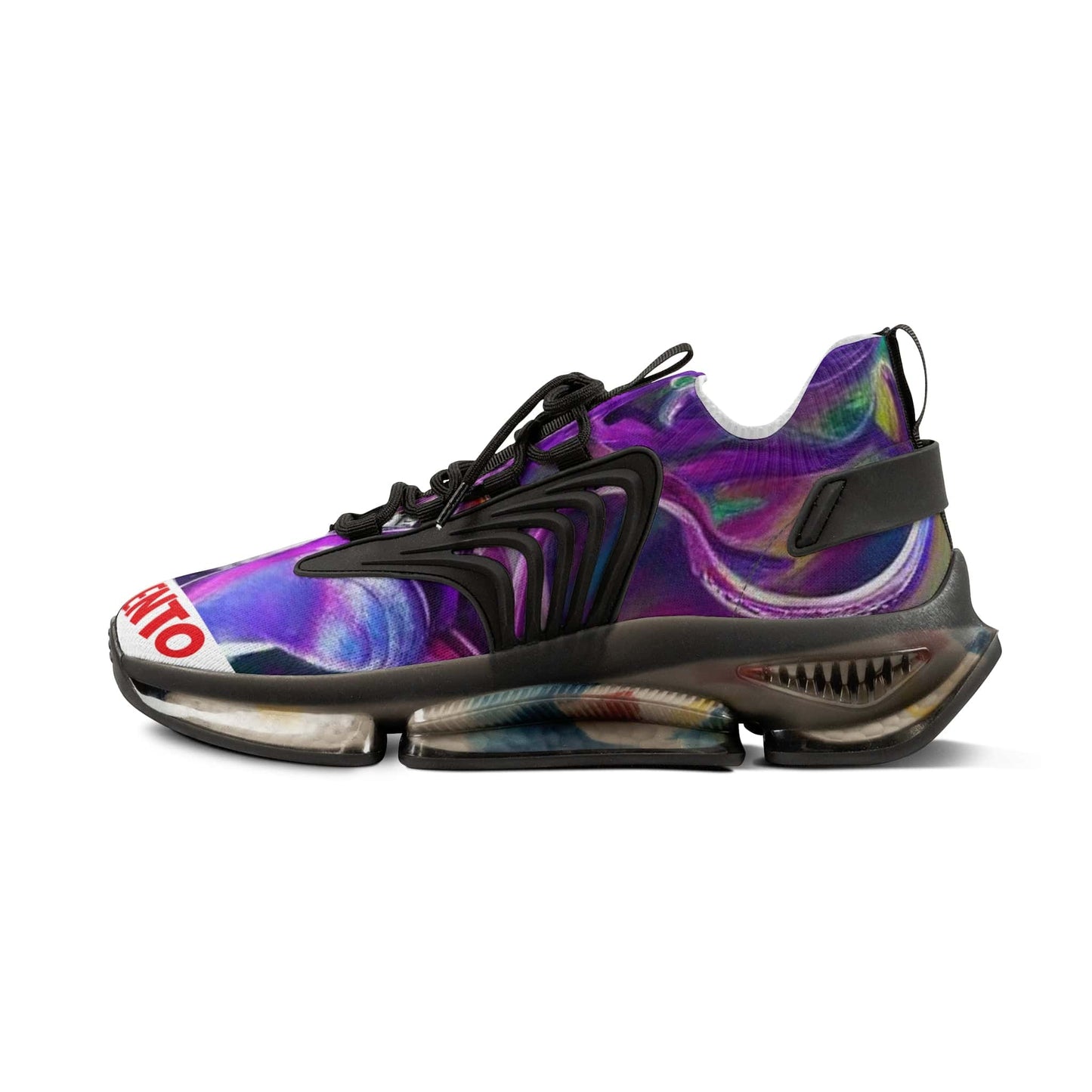 IDMENTO SKS1s Black Mesh Sneakers