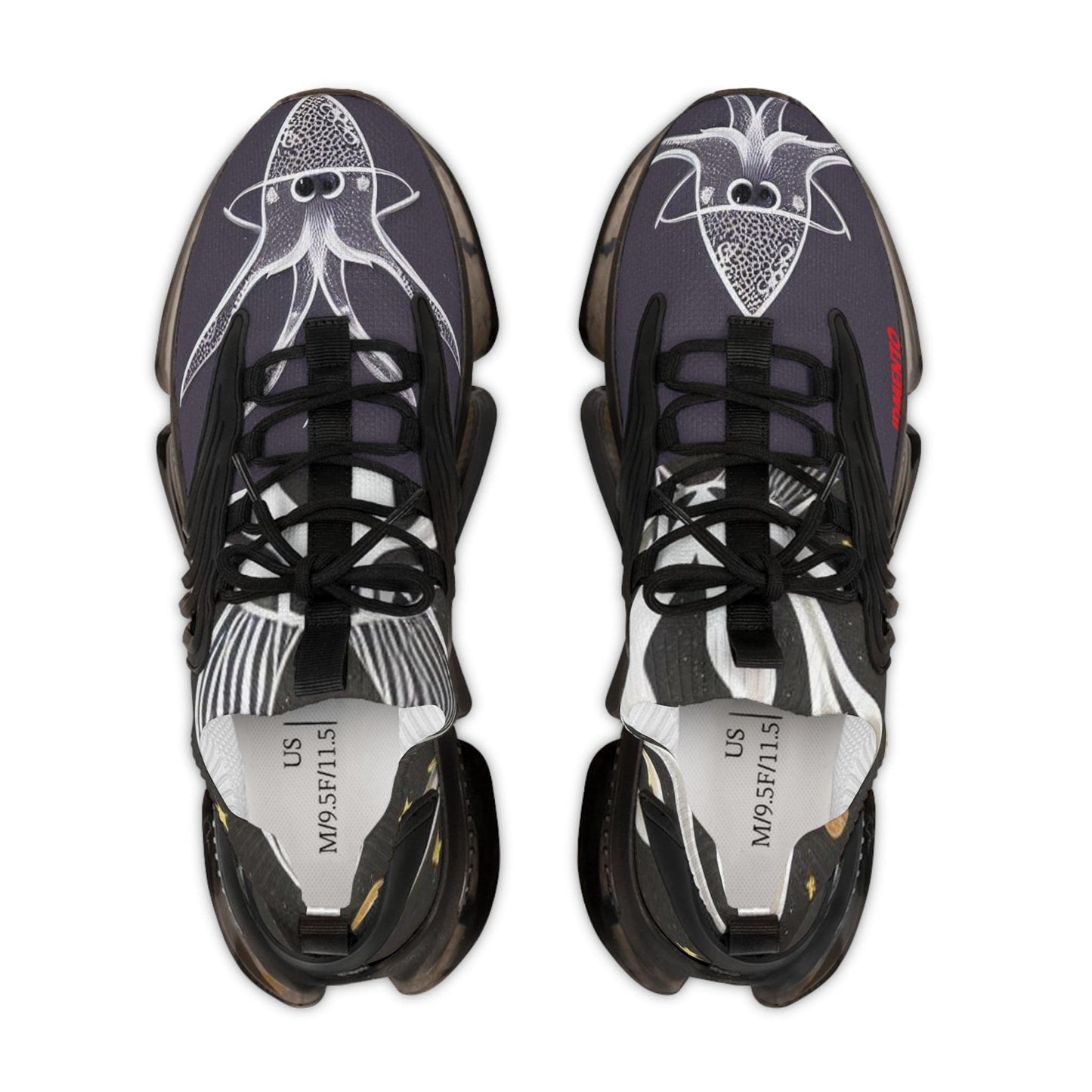 IDMENTO SKS2s Black Mesh Sneakers