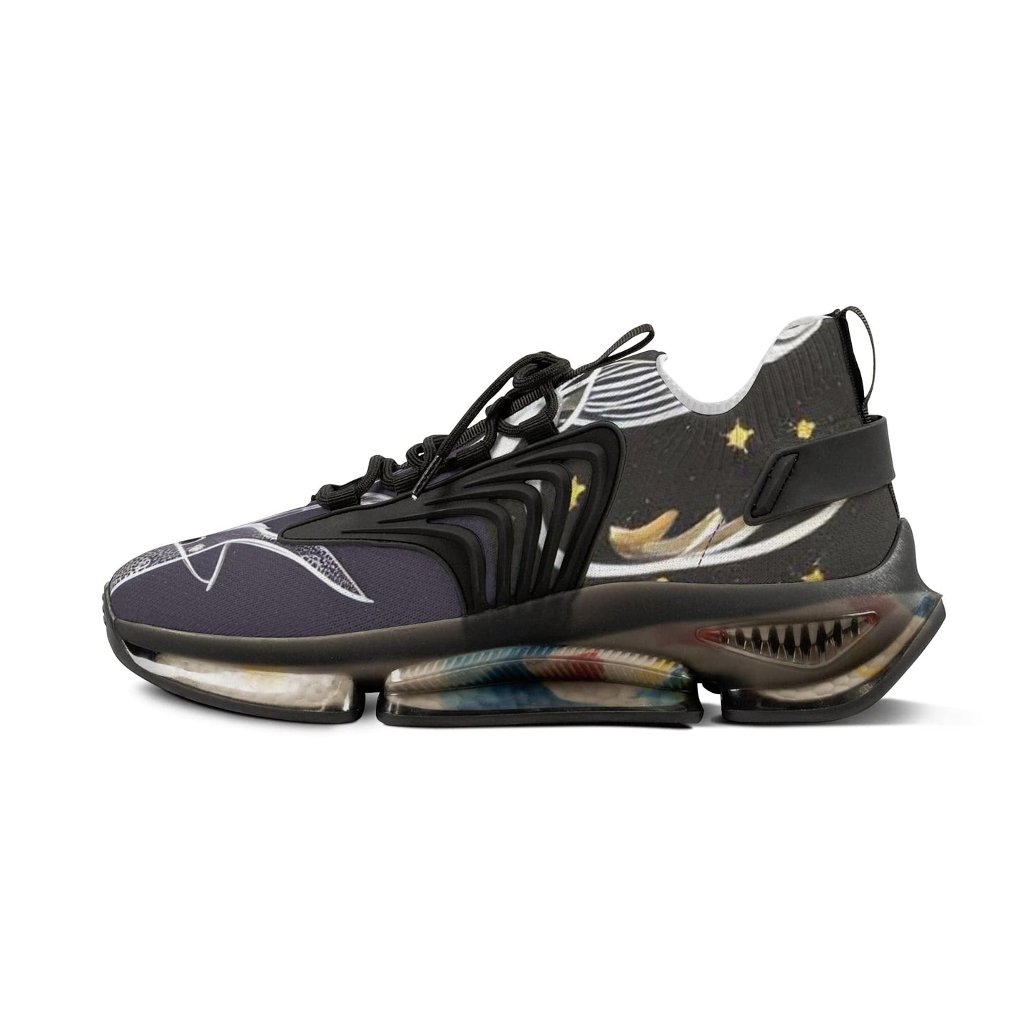 IDMENTO SKS2s Black Mesh Sneakers