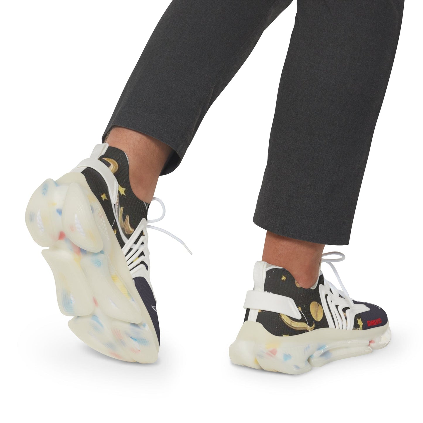 IDMENTO SKS2s Black Mesh Sneakers
