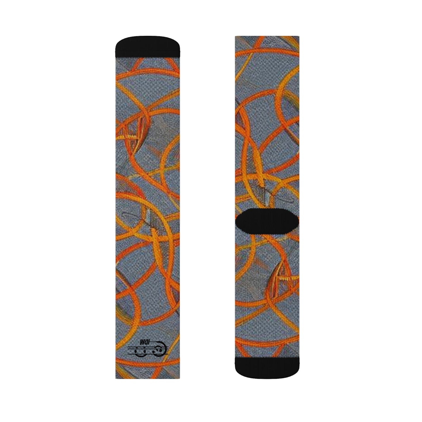 IDMENTO Orange-Cycle Socks
