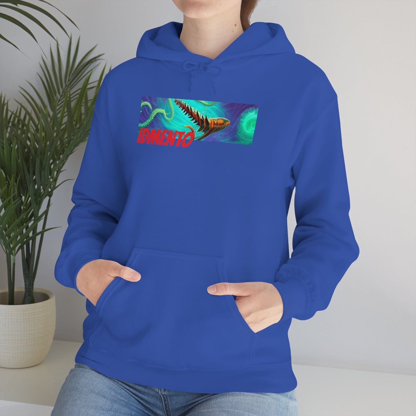 IDMENTO SquidKraken Series H1 Royal-Blue Hoodie