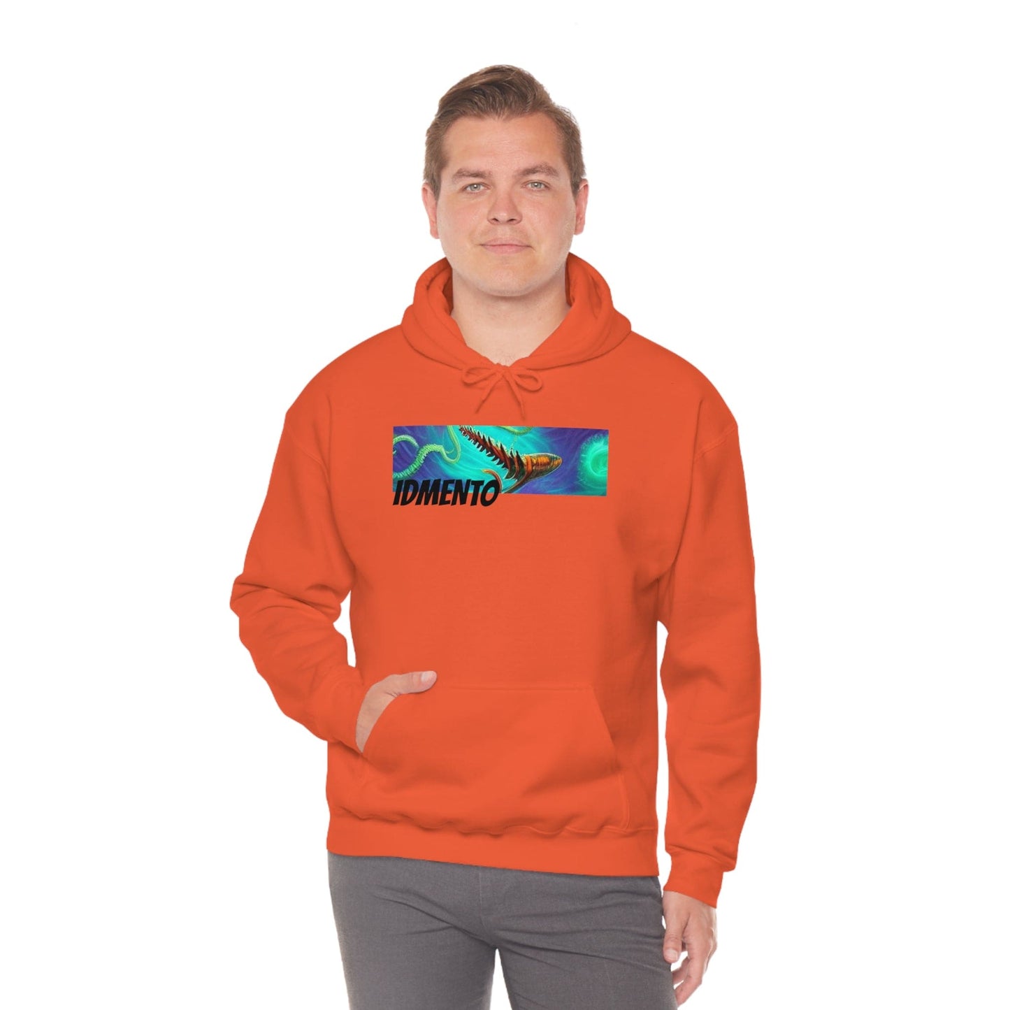 IDMENTO SquidKraken Series *EasterEgg* H1 Orange Hoodie