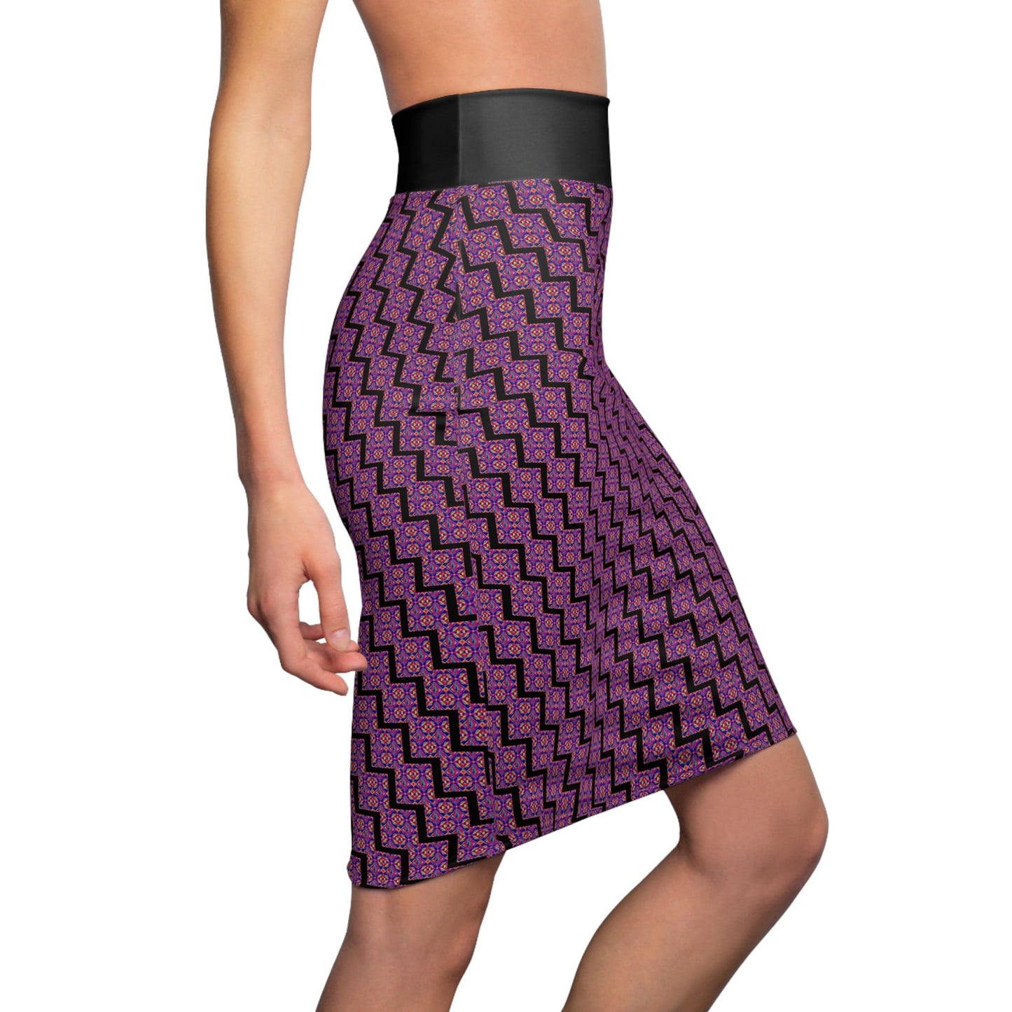 IDMENTO Purrmonic Pencil Skirt