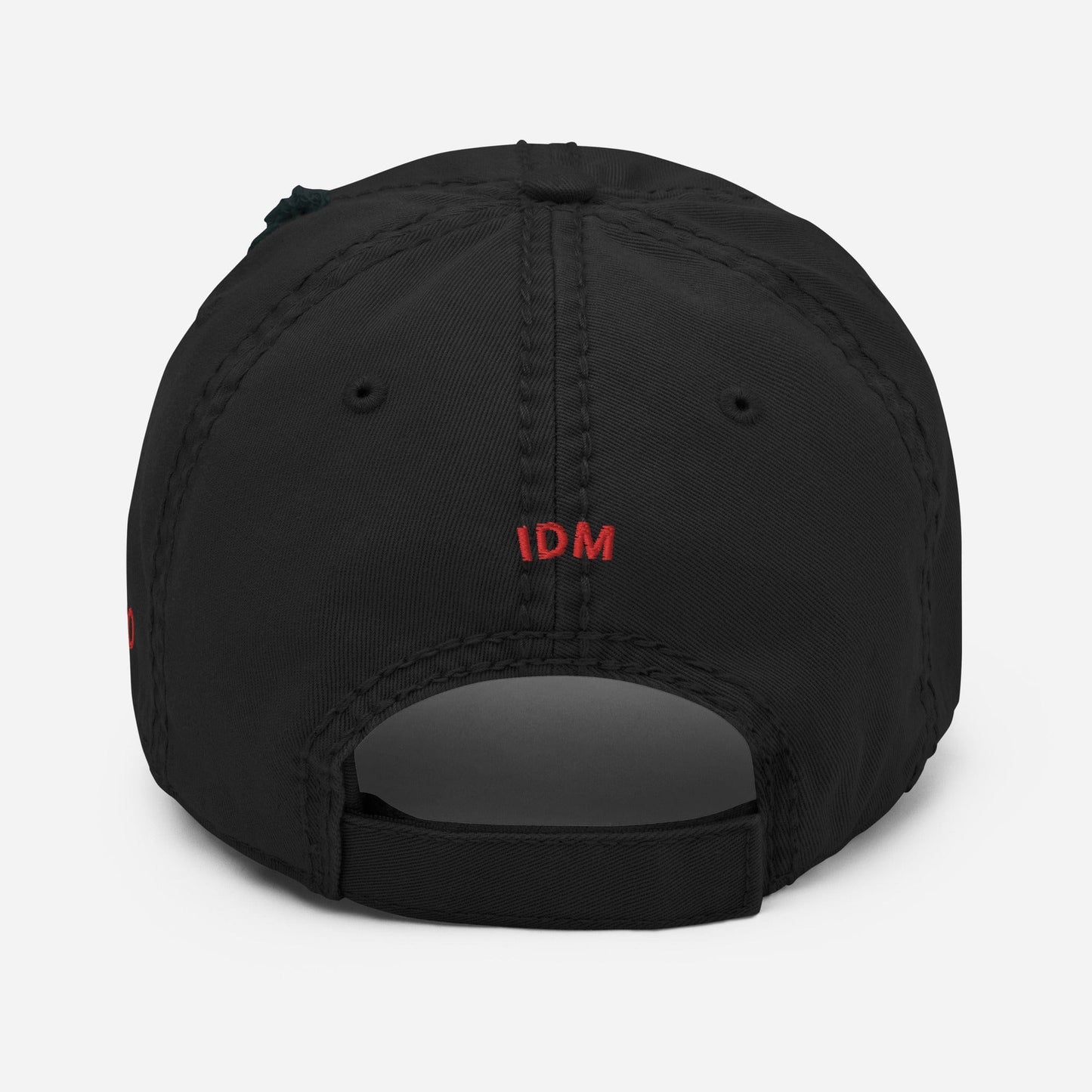 IDMENTO Vater distressed hat.