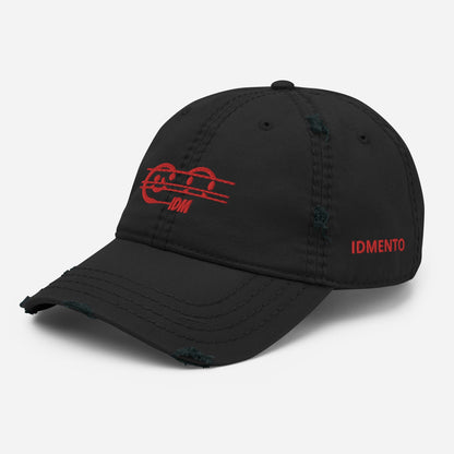 IDMENTO Vater distressed hat.