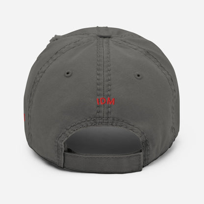 IDMENTO Vater distressed hat.