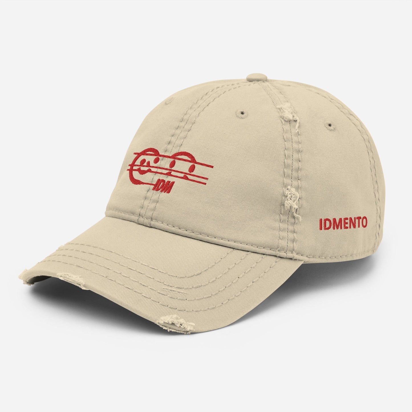 IDMENTO Vater distressed hat.