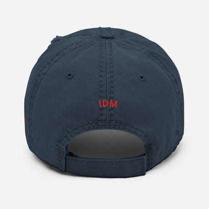 IDMENTO Vater distressed hat.