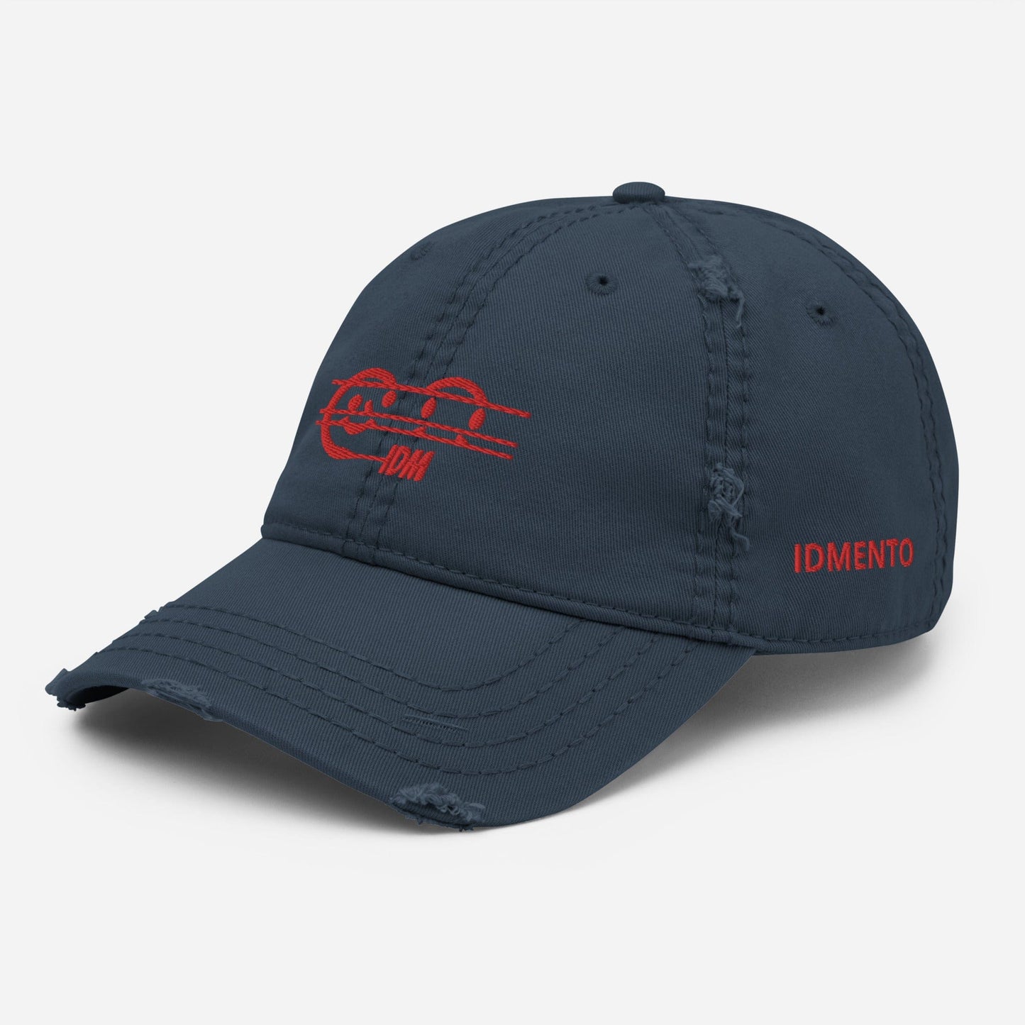 IDMENTO Vater distressed hat.