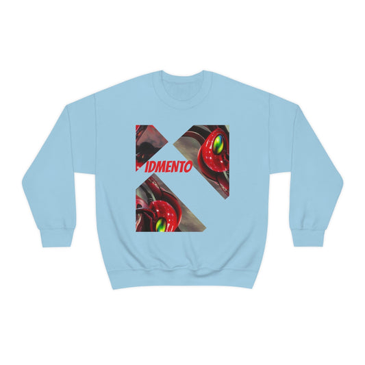 IDMENTO SquidKraken Series Crewneck Sweatshirt M1 Light-Blue