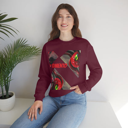 IDMENTO SquidKraken Series Crewneck Sweatshirt M1 Maroon