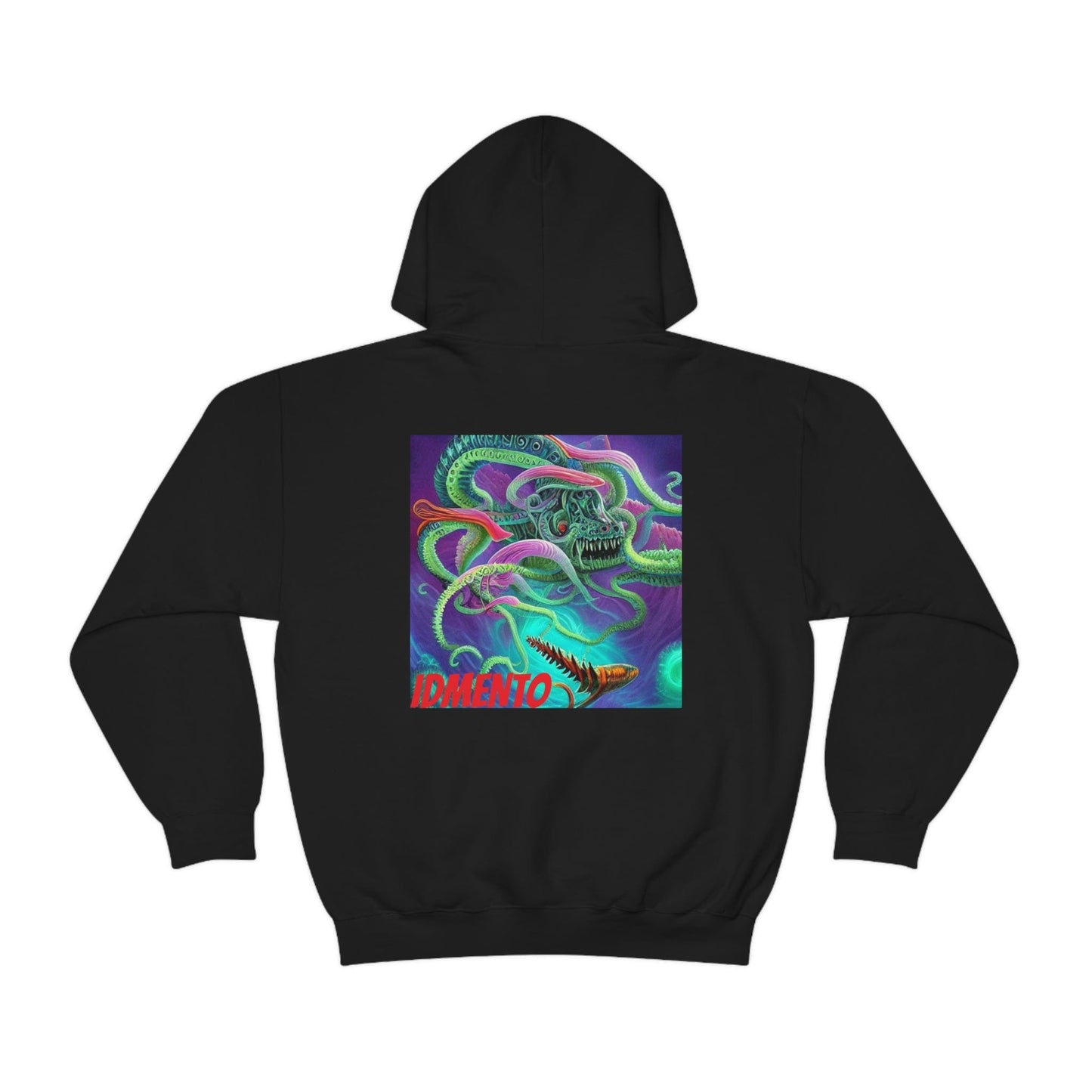 IDMENTO SquidKraken Series H1 Black Hoodie