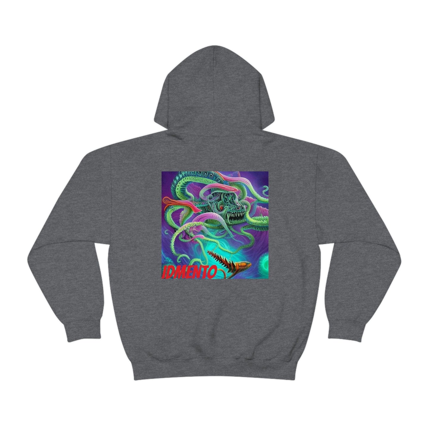 IDMENTO SquidKraken Series H1 Dark-Heather Hoodie