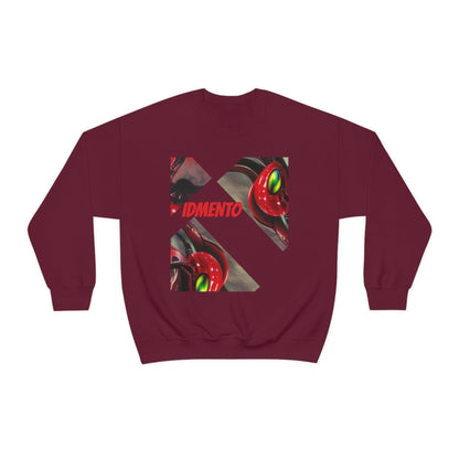 IDMENTO SquidKraken Series Crewneck Sweatshirt M1 Maroon