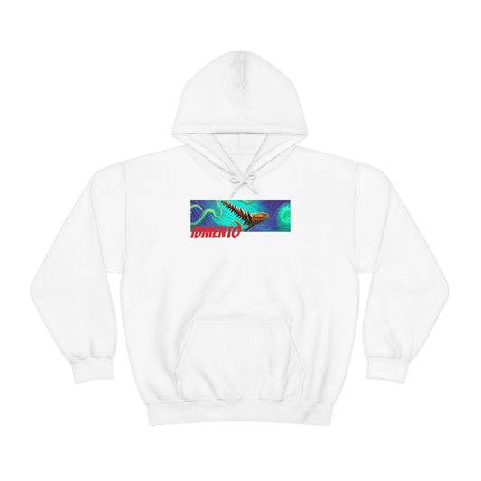 IDMENTO SquidKraken Series H1 White Hoodie