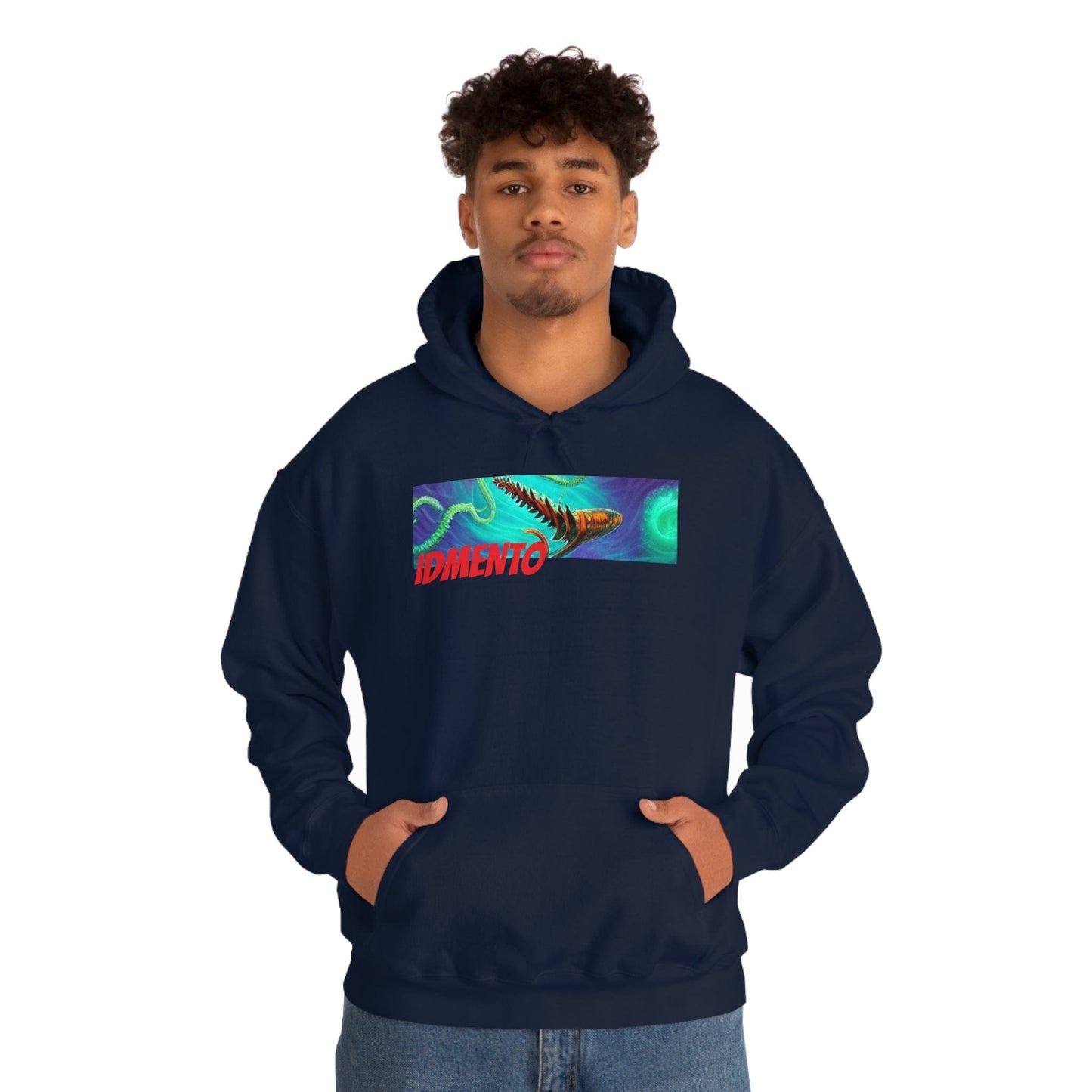 IDMENTO SquidKraken Series H1 Navy Hoodie