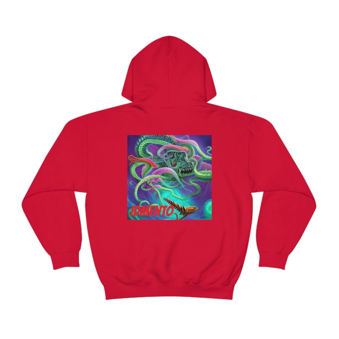 IDMENTO SquidKraken Series H1 Red Hoodie