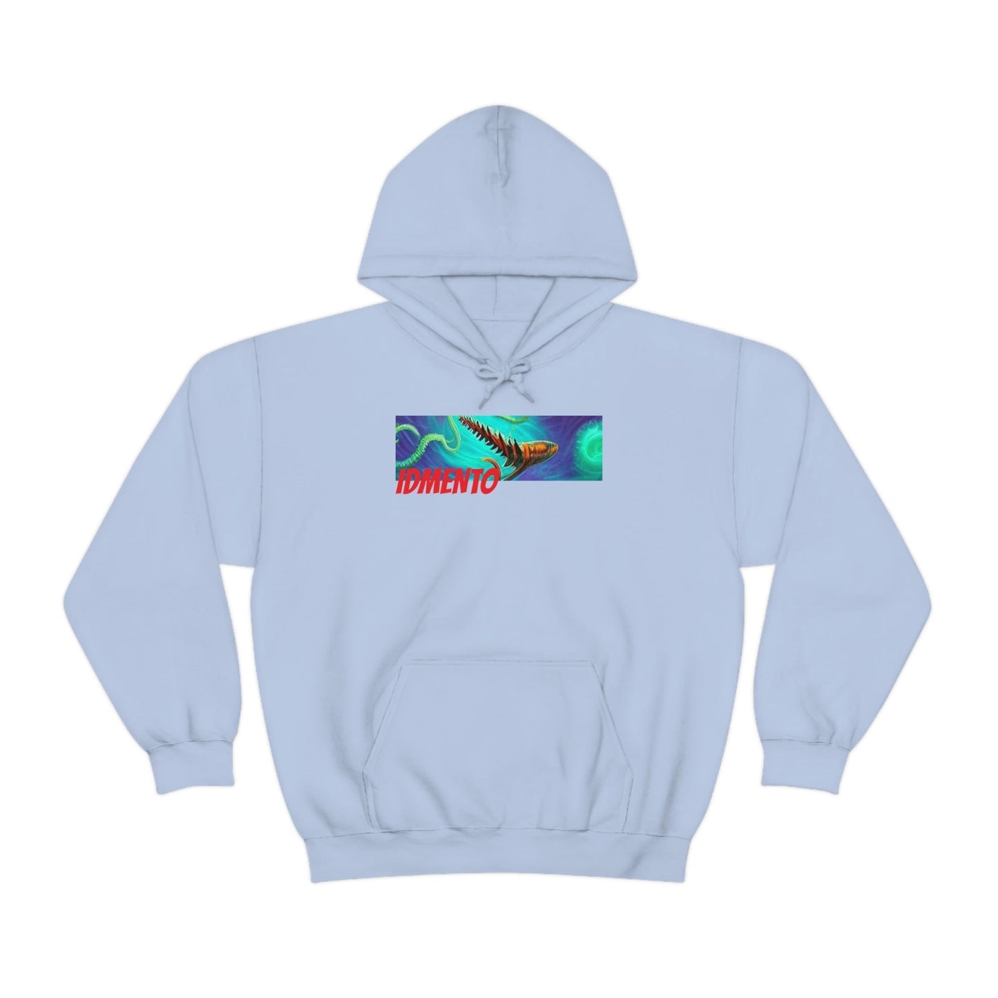 IDMENTO SquidKraken Series H1 Light-Blue Hoodie