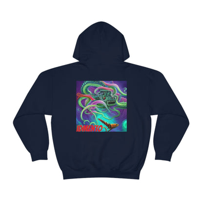 IDMENTO SquidKraken Series H1 Navy Hoodie